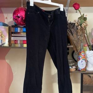 black velvet jeans